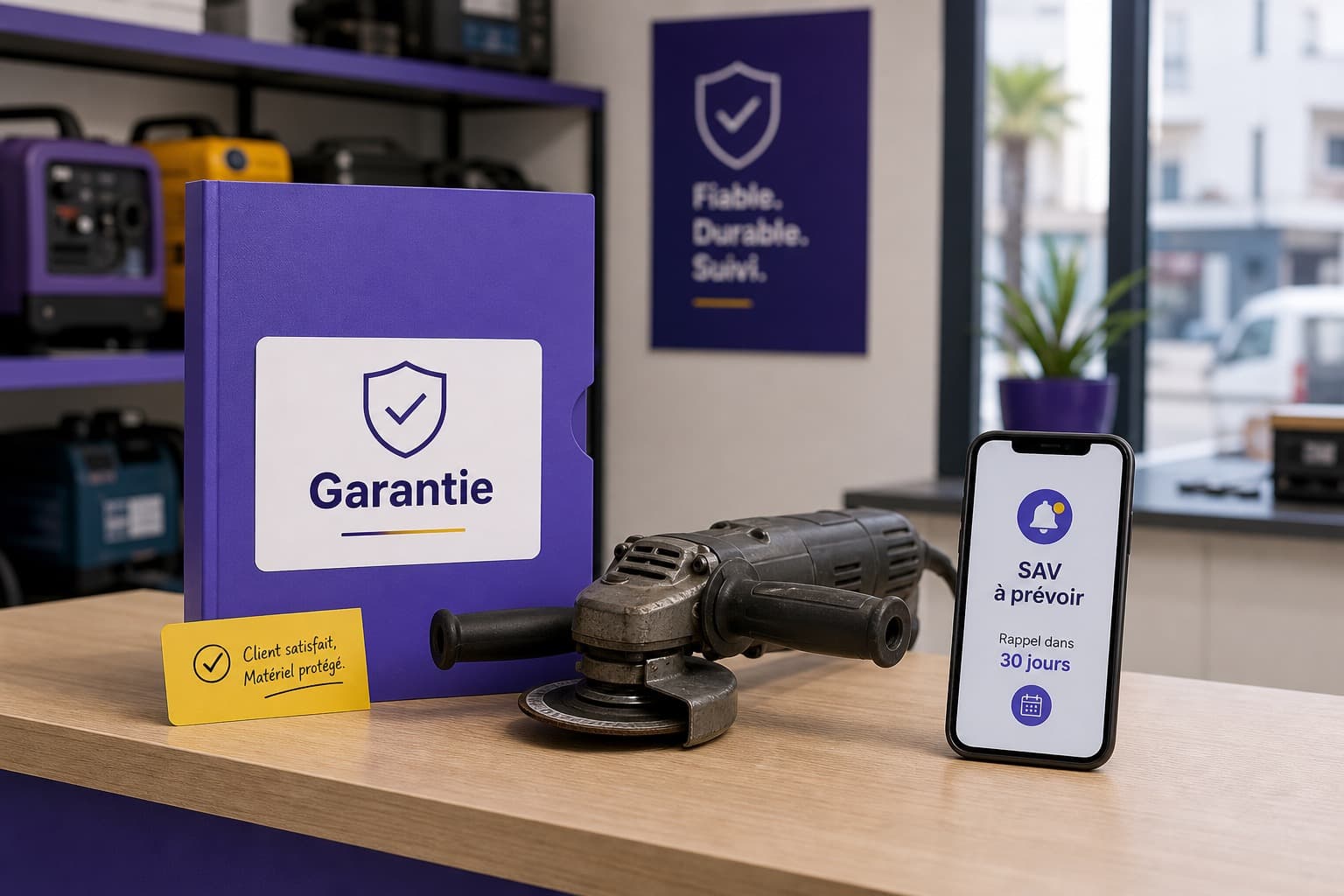 Garantie et SAV : suivre les équipements clients sans oublier les dates