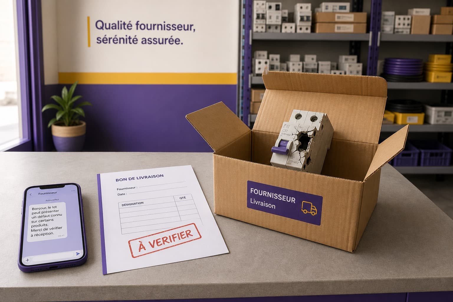 Marchandise fournisseur non conforme : quoi noter avant de demander un avoir ou un remplacement