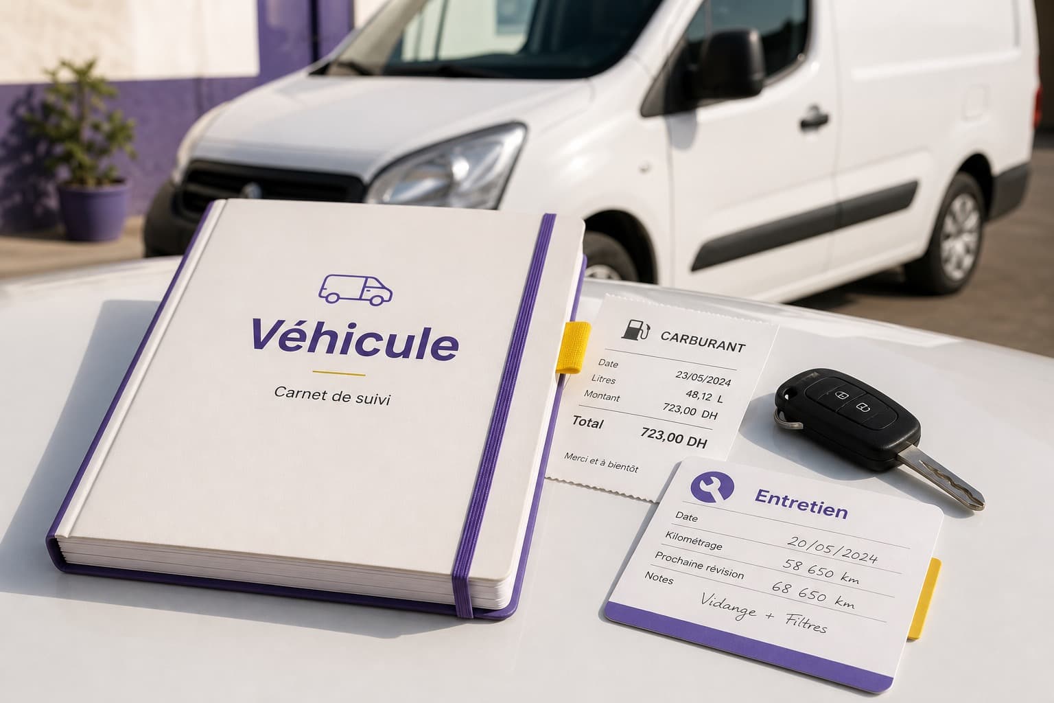 Suivi des véhicules : carburant, entretien et trajets sans confusion