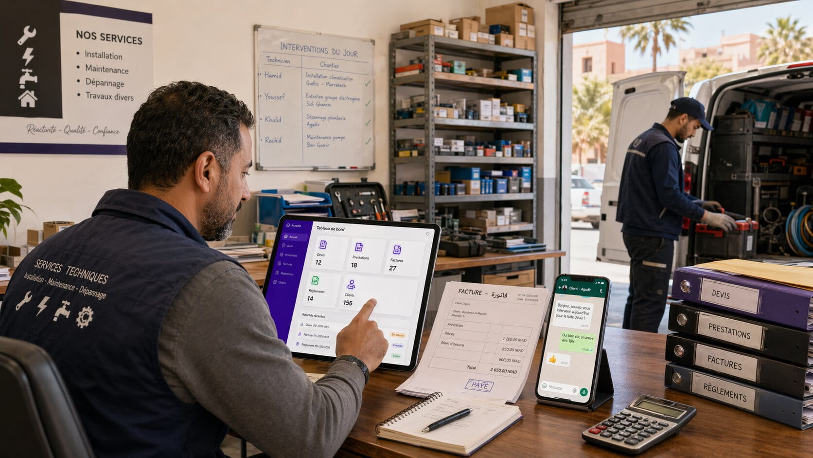 Entreprises de services